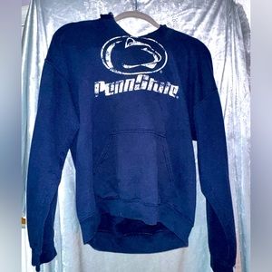 Blue and White Penn State Hoodie